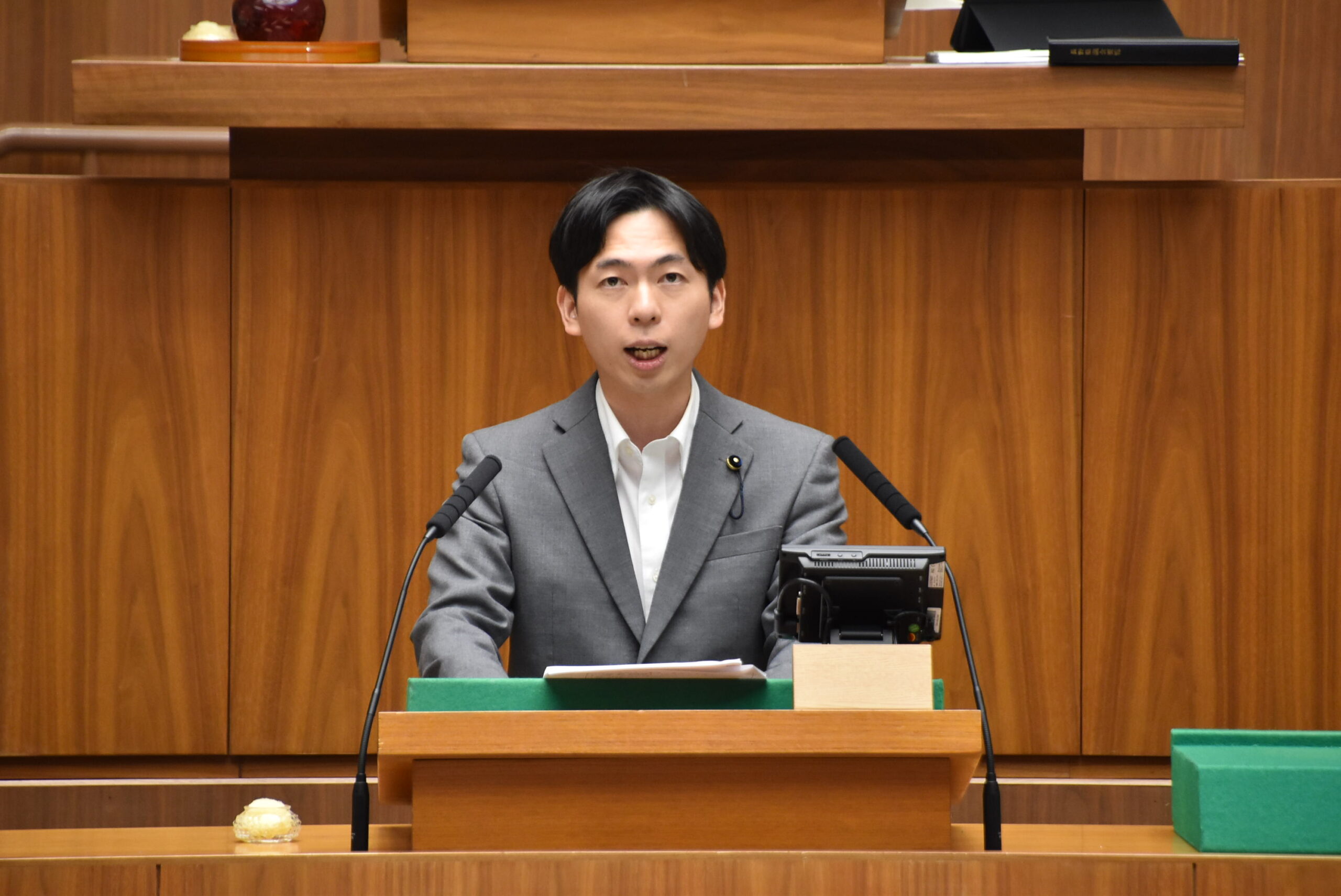 一般質問二日目