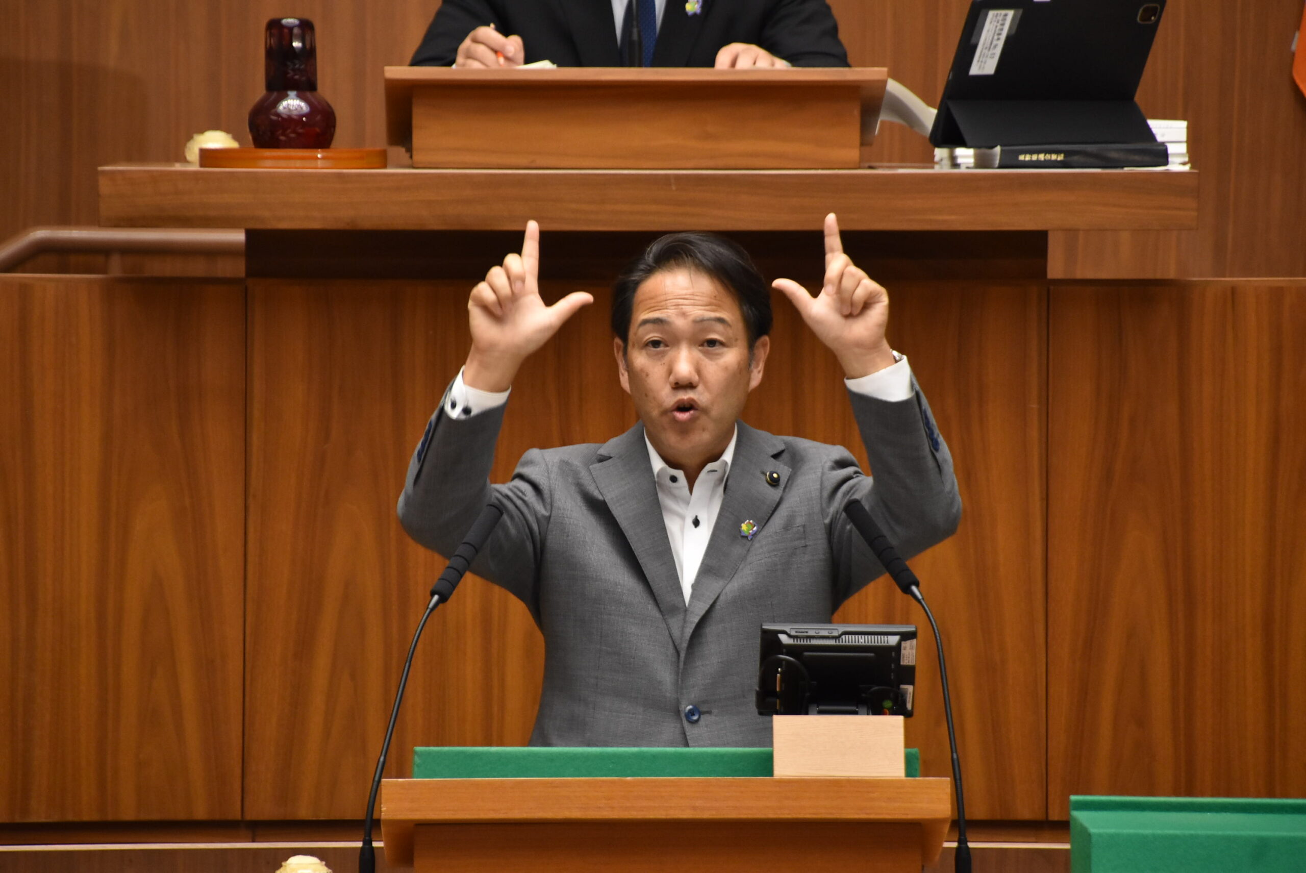 一般質問一日目