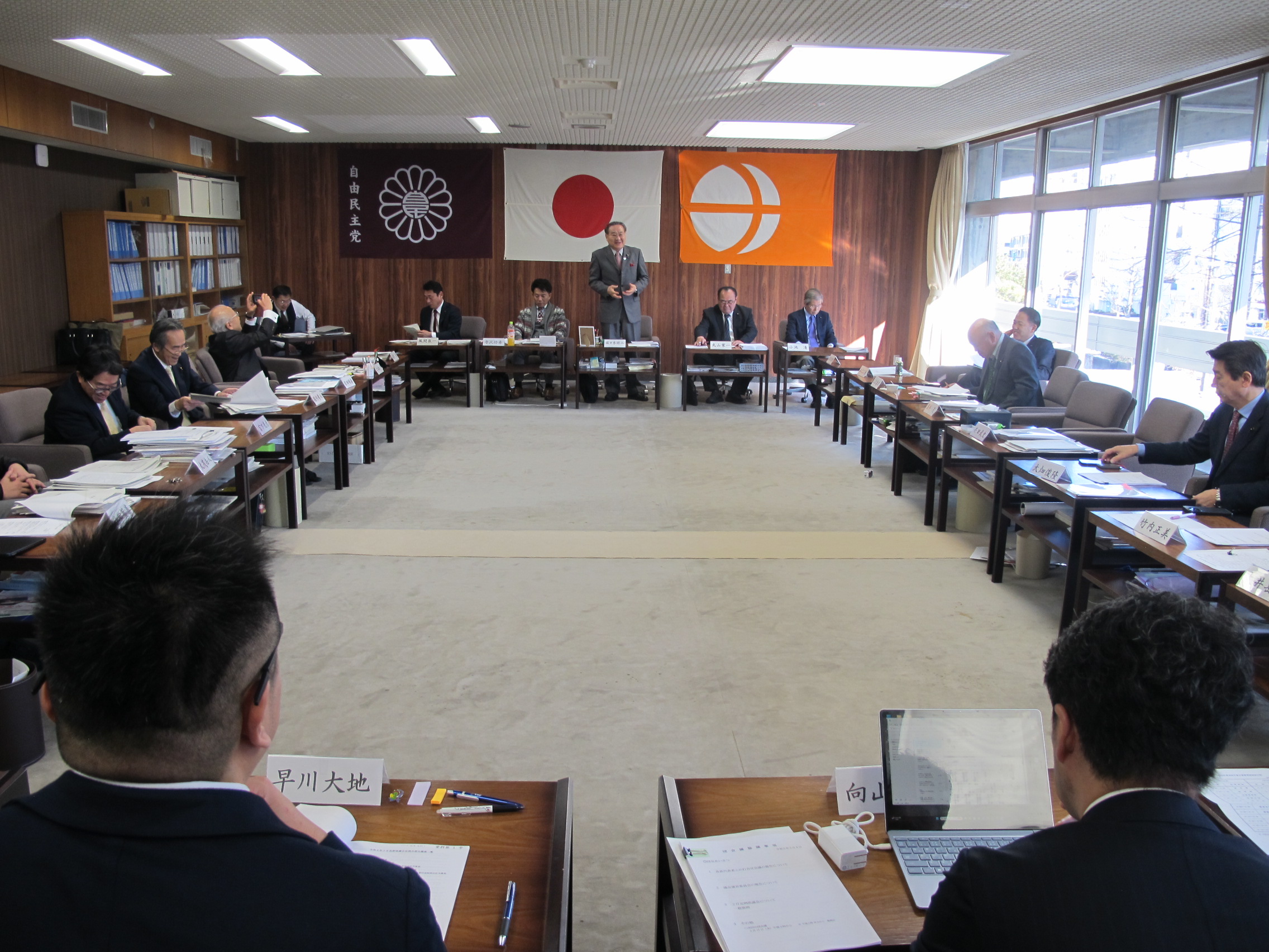 ２月定例県議会　開会