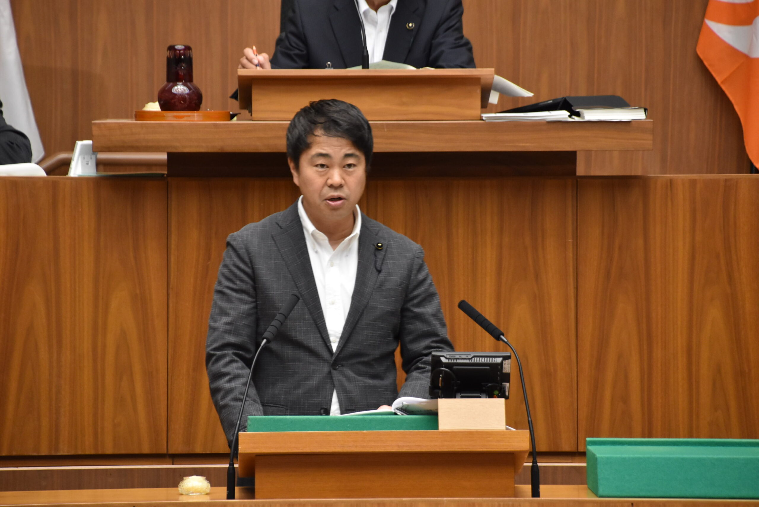 一般質問二日目